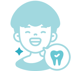 Corone e ponti dentali colmano gli spazi, assicurando una comunicazione e un’articolazione migliore delle parole.